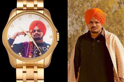 sidhu moose wala rolex watch|House of Khalsa create a watch in honour of Sidhu .